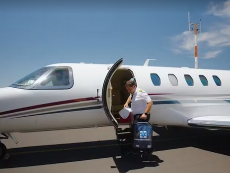 Coração é transportado em avião particular de Rio Preto a SP  