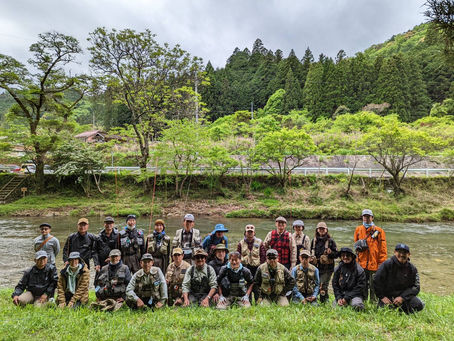 5月1日(日)「杉坂ファミリー チャリティーフライフィッシングスクール」大盛況のうちに無事終了しました。