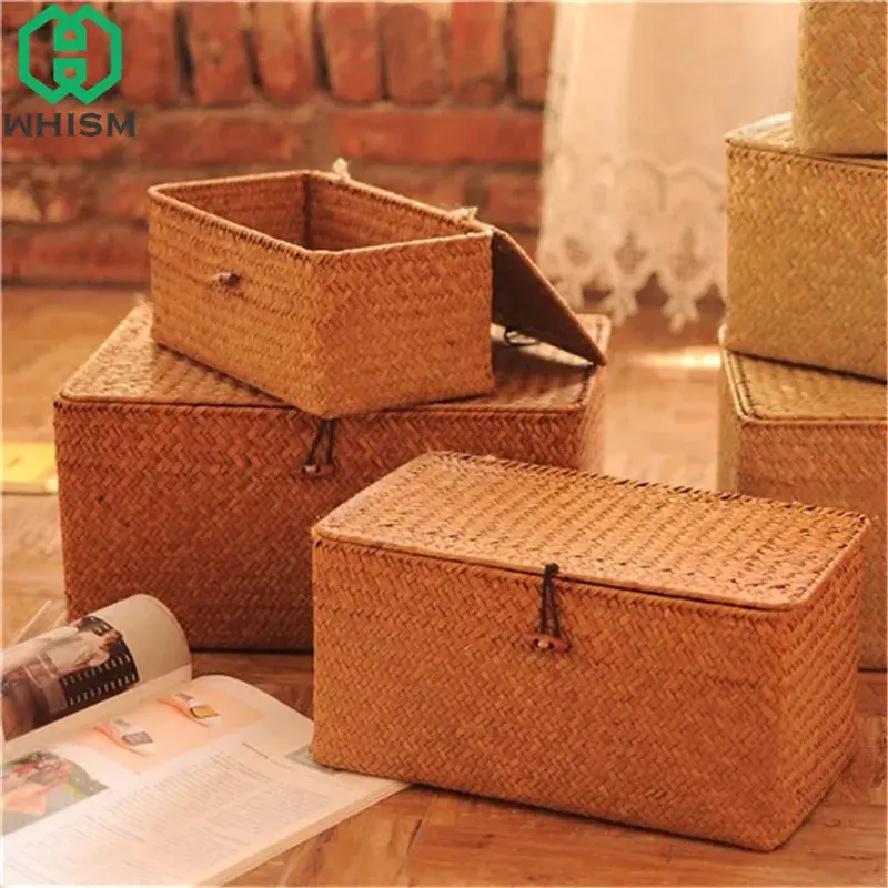Thumbnail: Nursery Storage Box – Seagrass Wicker Basket