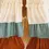 Thumbnail: Caramel and Blue Circus Teepee Tent with Frills