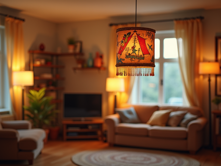 Illuminate Your Space with Unique Circus-Inspired Lampshades