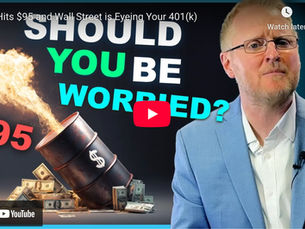 Oil Hits $95 and Wall Street is Eyeing Your 401(k)