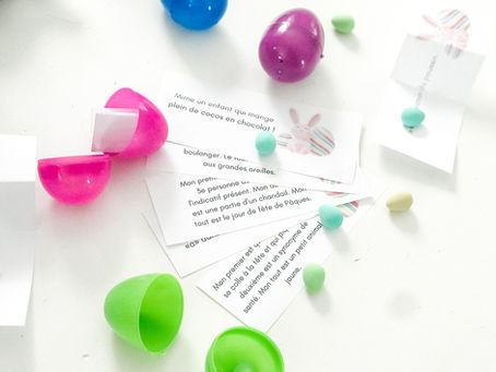 Idées de jeux pour rendre la fin de semaine de Pâques amusante et stimulante !