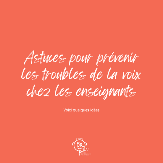 troubles de la voix chez les enseignants 2