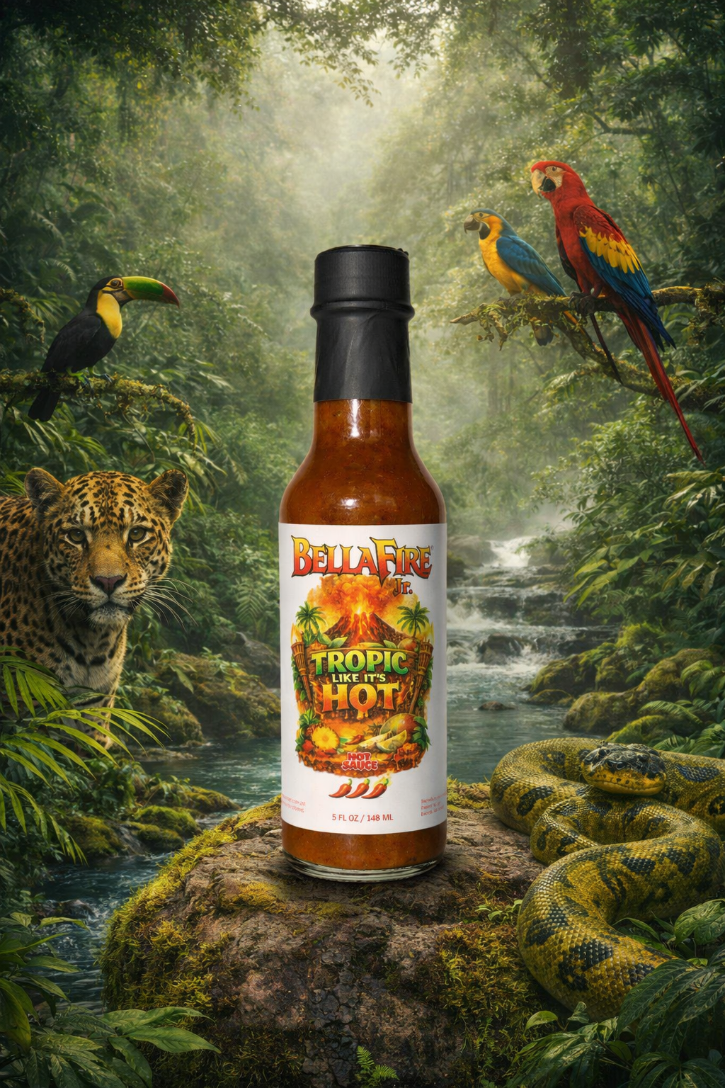 Tropic Like It's Hot-Hot Sauce