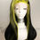 Thumbnail: Synthetic Lace Wig Long  Wavy - Balayage - Black & Lemon