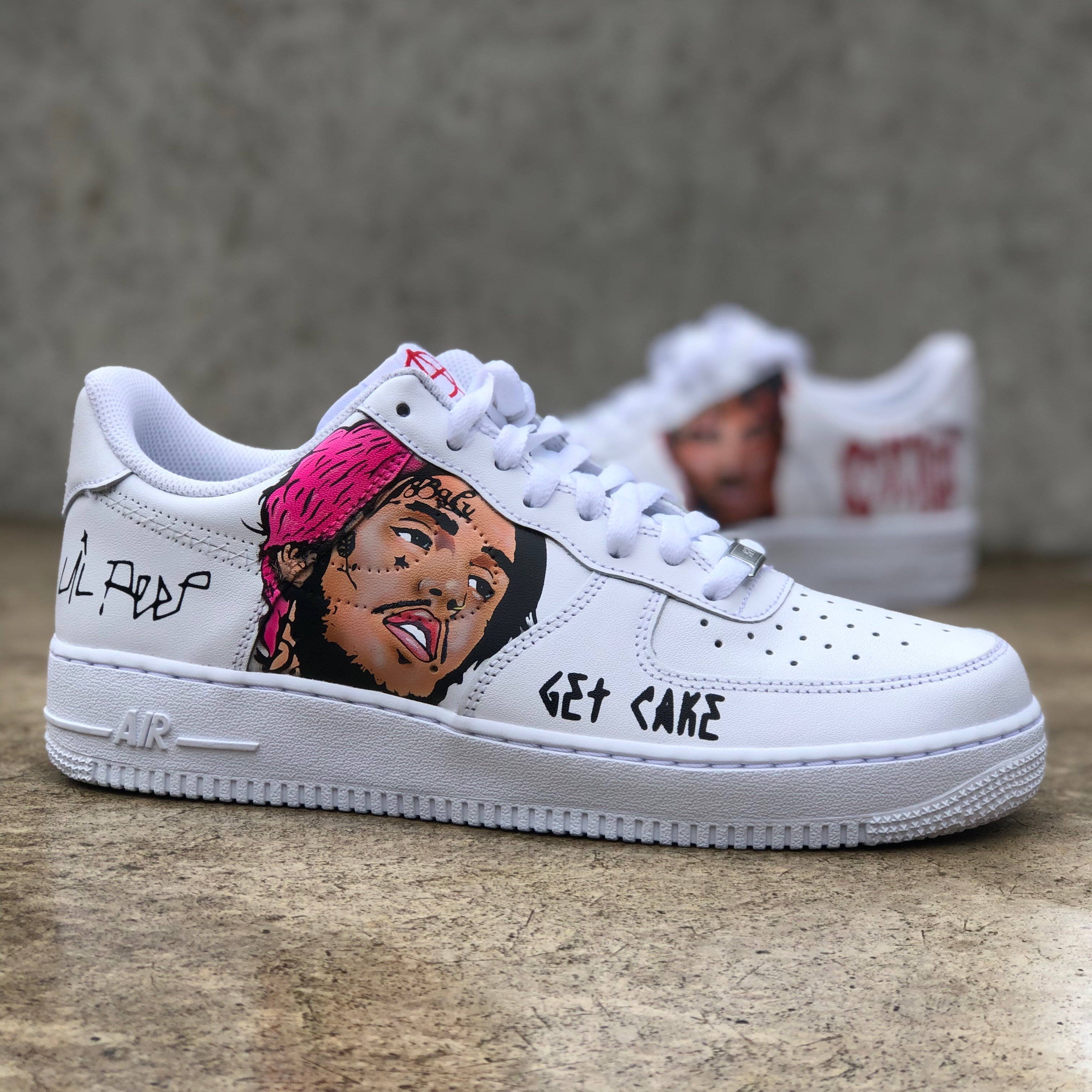 lil peep air force 1s