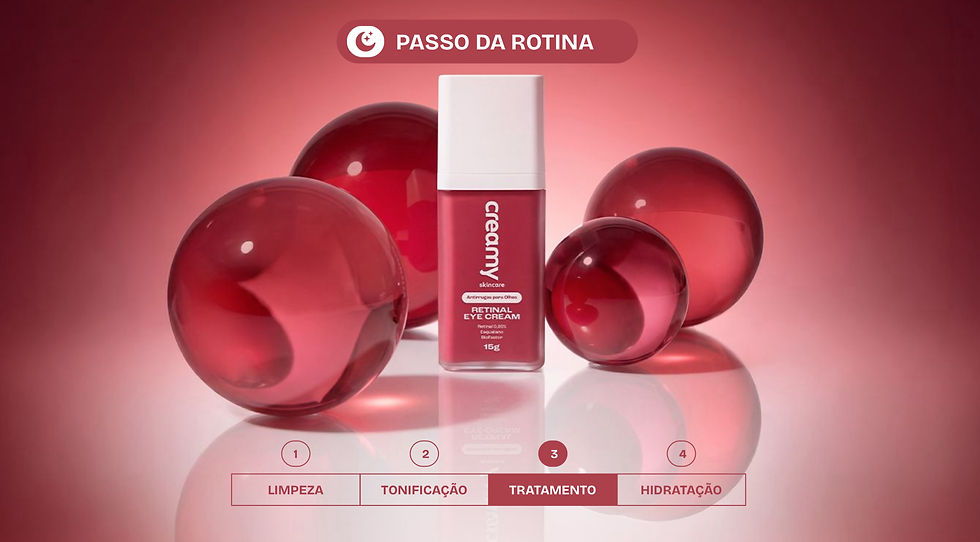 Como usar Retinal Creamy Nos Olhos