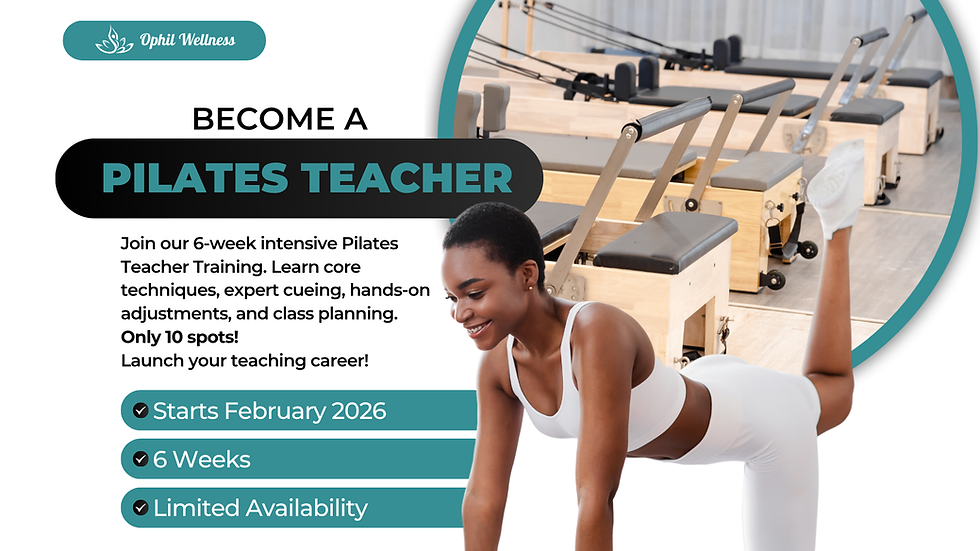 Pilates Teacher Training & Certification 2026