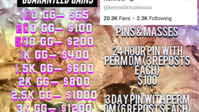 100 GUARANTEED GAINS
