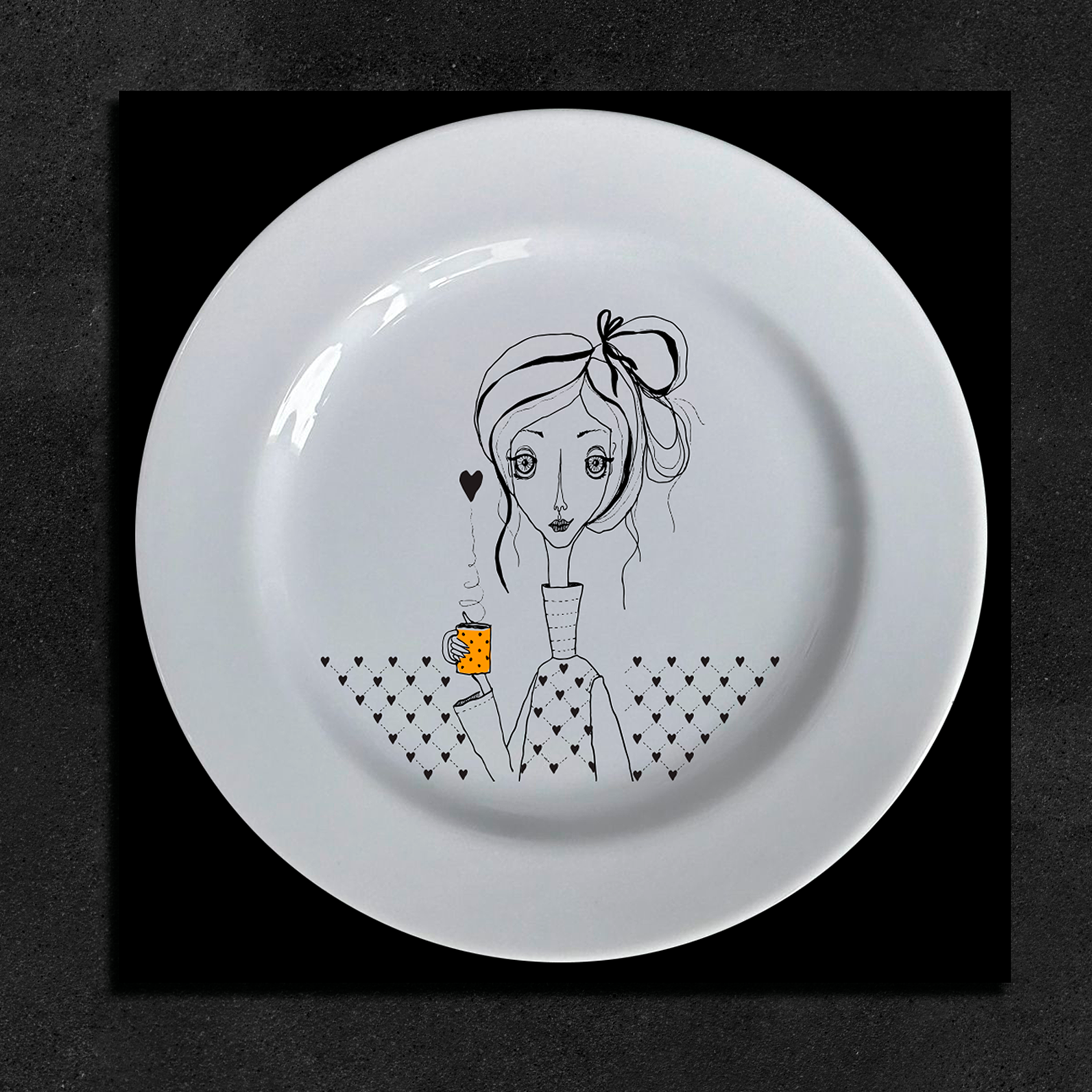 Caixa 15  I Três pratos com artes iguais