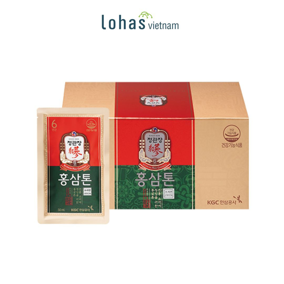 NƯỚC HỒNG SÂM PHA SẴN KGC JUNG KWAN JANG TONIC (30 GÓI)