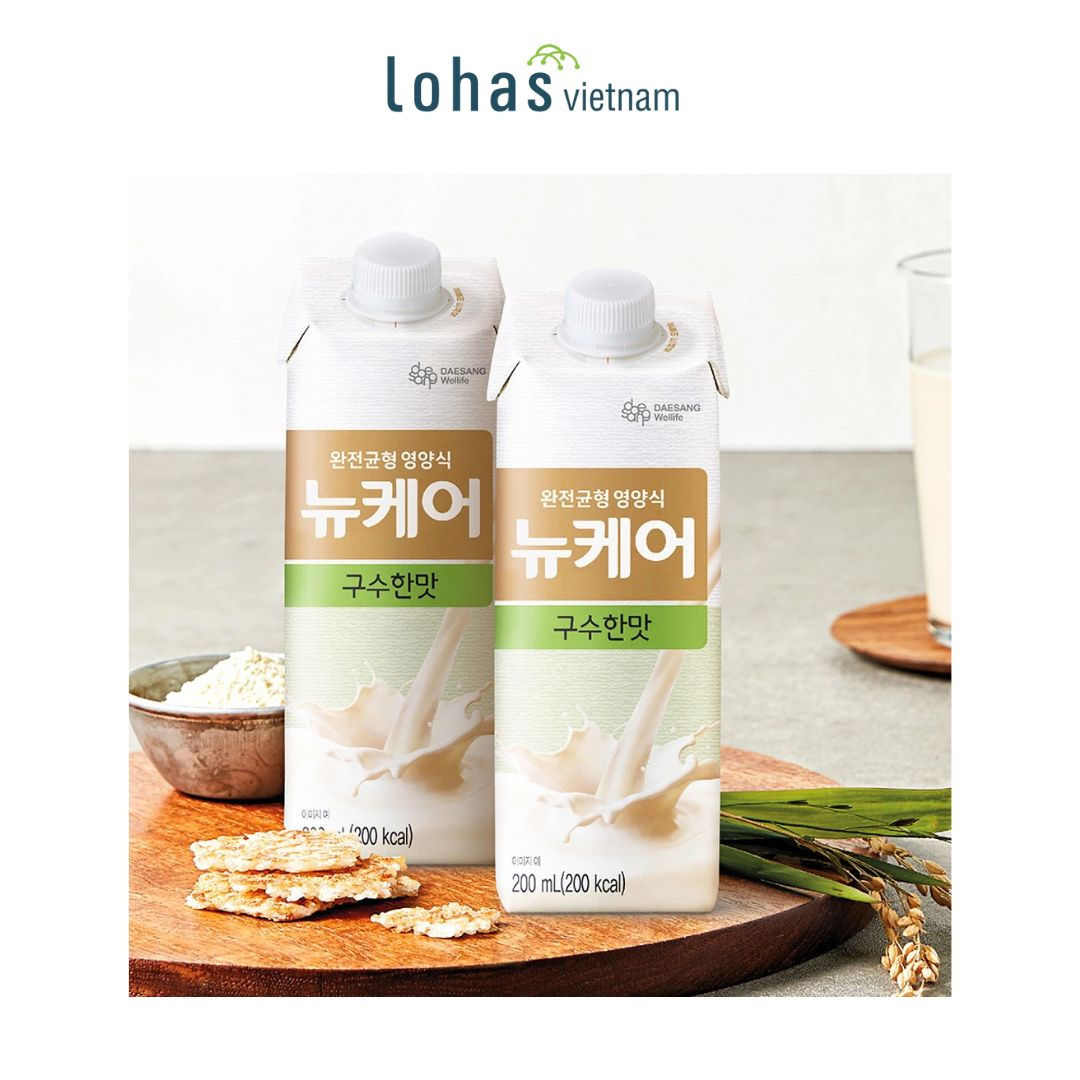 THỨC UỐNG DINH DƯỠNG VỊ GẠO RANG NUCARE ROASTED RICE 200ML