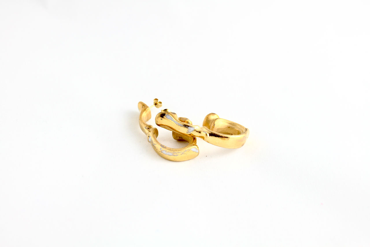 Handle Rustic Gold earrings