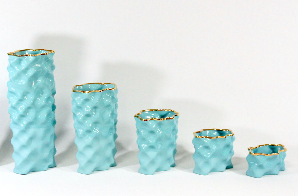 Cyan Gold Ø Wave Collection