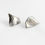 Thumbnail: Platinum earrings N°8- "Broken collection"