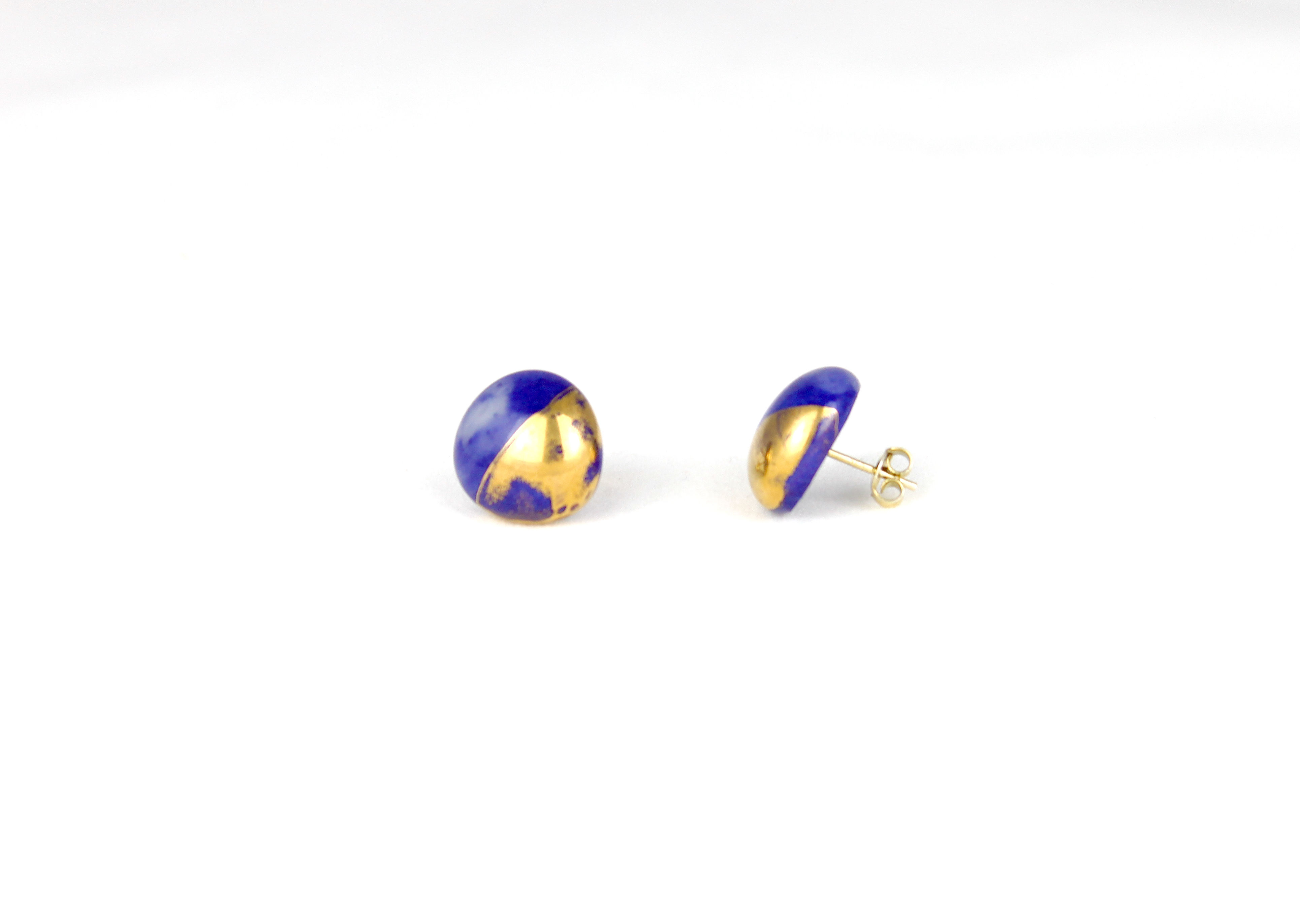 La Traviata Earrings Cobalt N°37