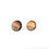 Thumbnail: Black Rose Gold Earrings N°5- "Ambiguous” Collection