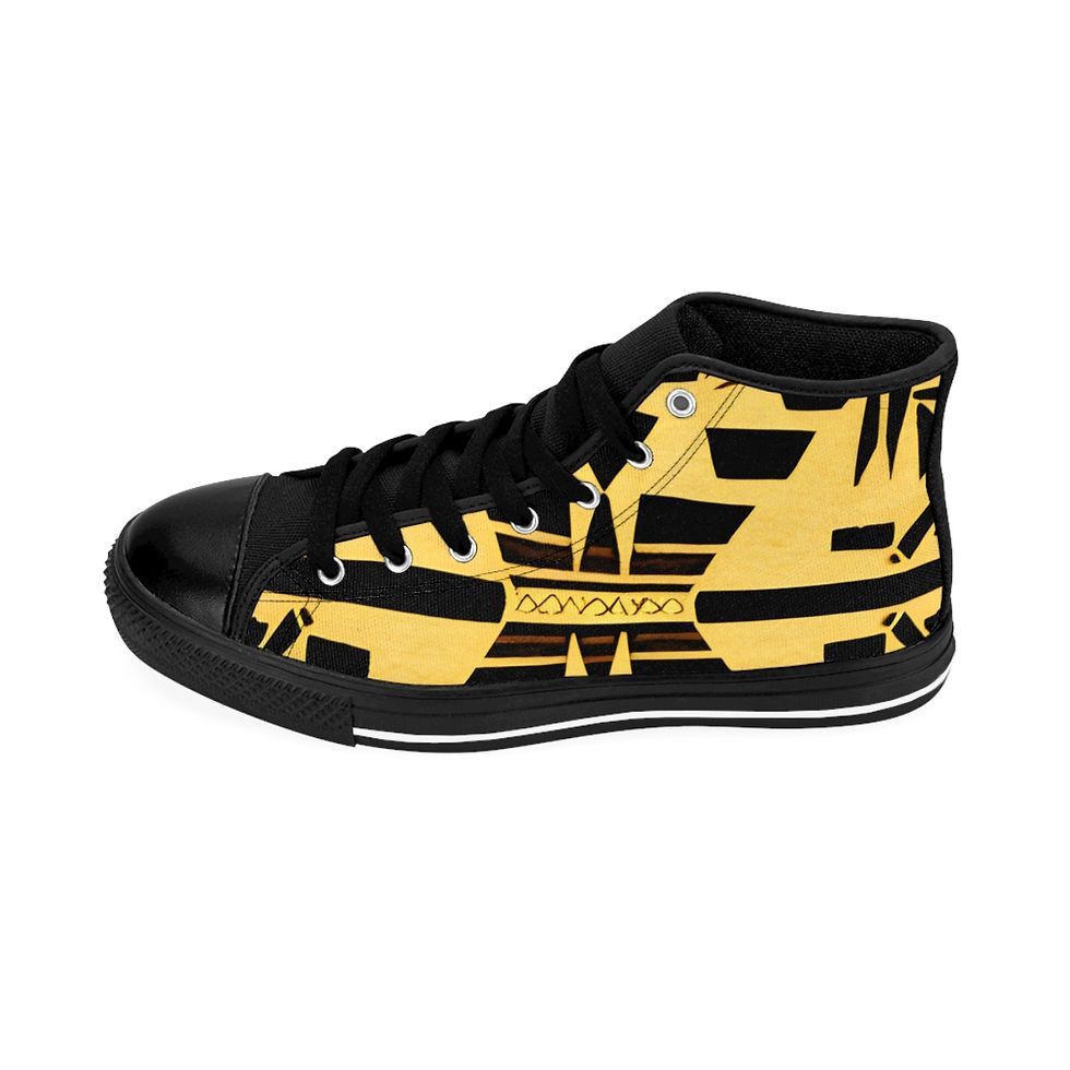 Miniatura: Yellow Tribal Sign Sneakers