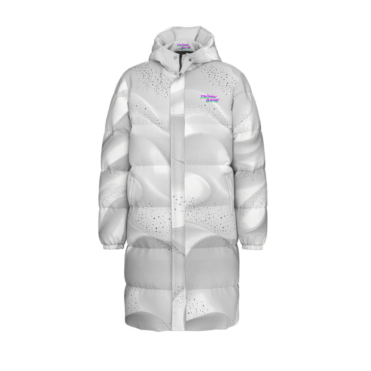 Snow Wave Unisex Long Down Jacket