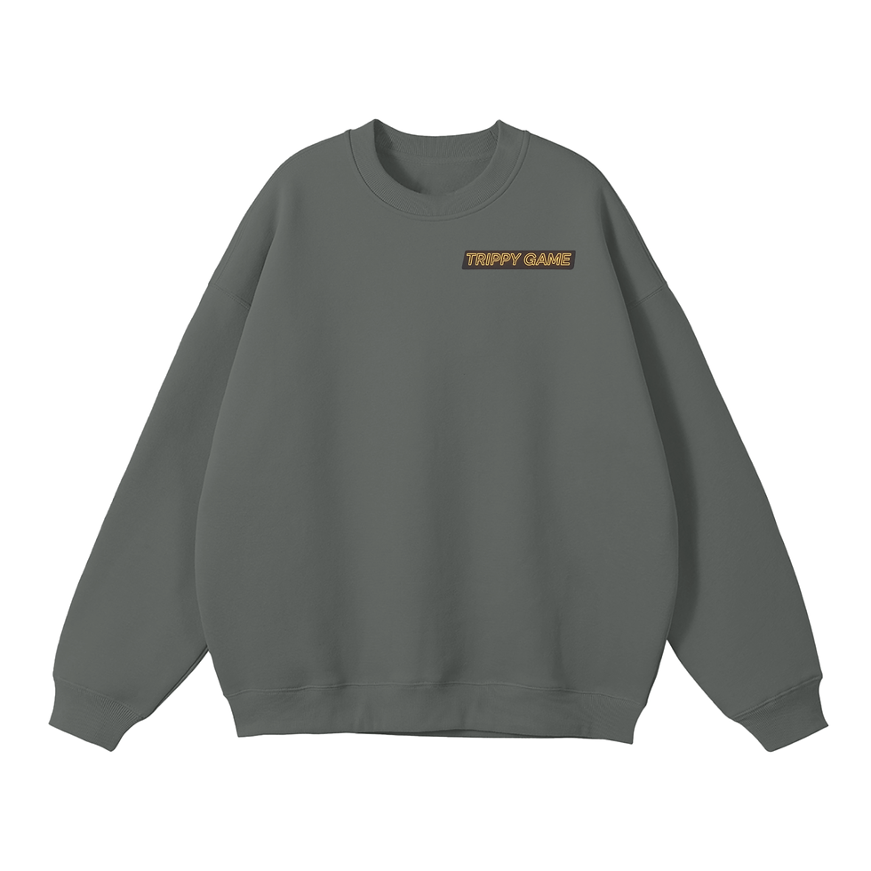 Miniatura: Trippy Game Solid Color Fleece Pullover