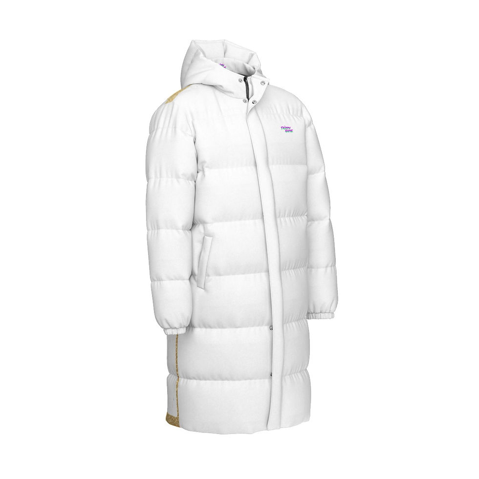Miniatura: Rich Rebirth Unisex Long Down Jacket