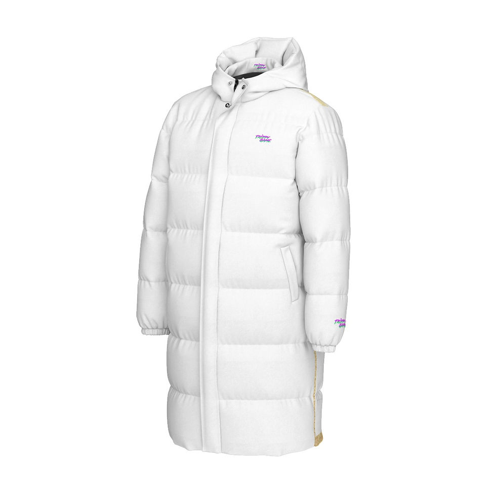 Miniatura: Rich Rebirth Unisex Long Down Jacket