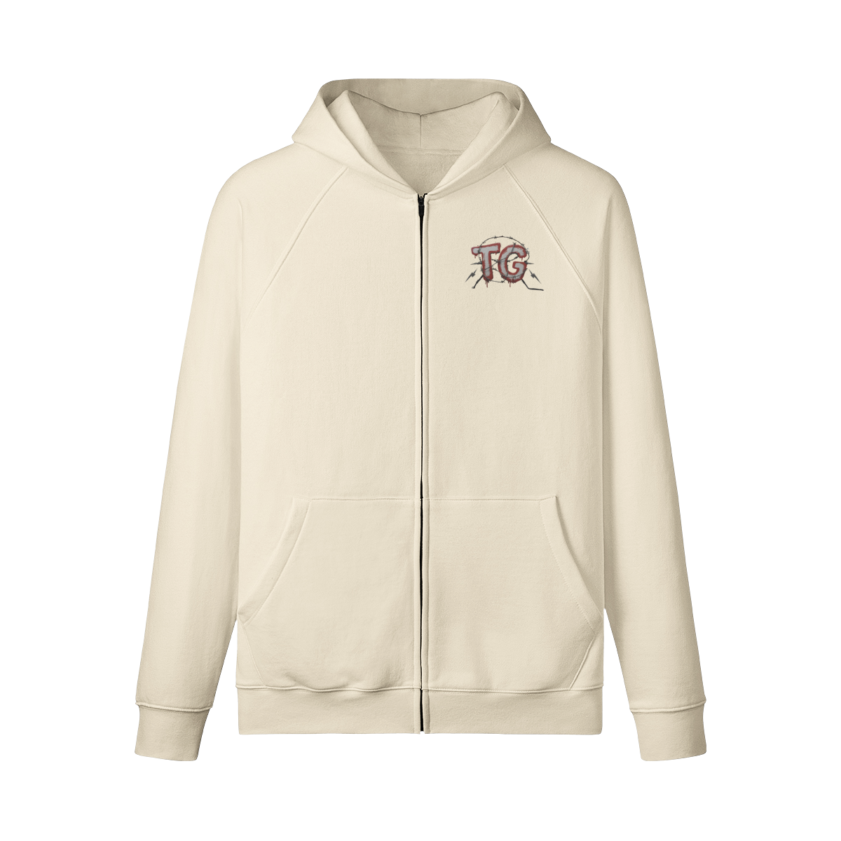 Trippy Game Unisex Heavyweight Fleece-lined Full-zip Hoodie