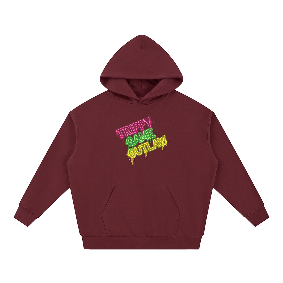 Thumbnail: Trippy Game Outlaw Essential Heavyweight Hoodie