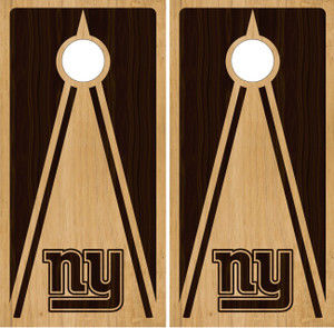 NEW YORK NY GIANTS CORNHOLE BOARDS / SET - DESIGN 5