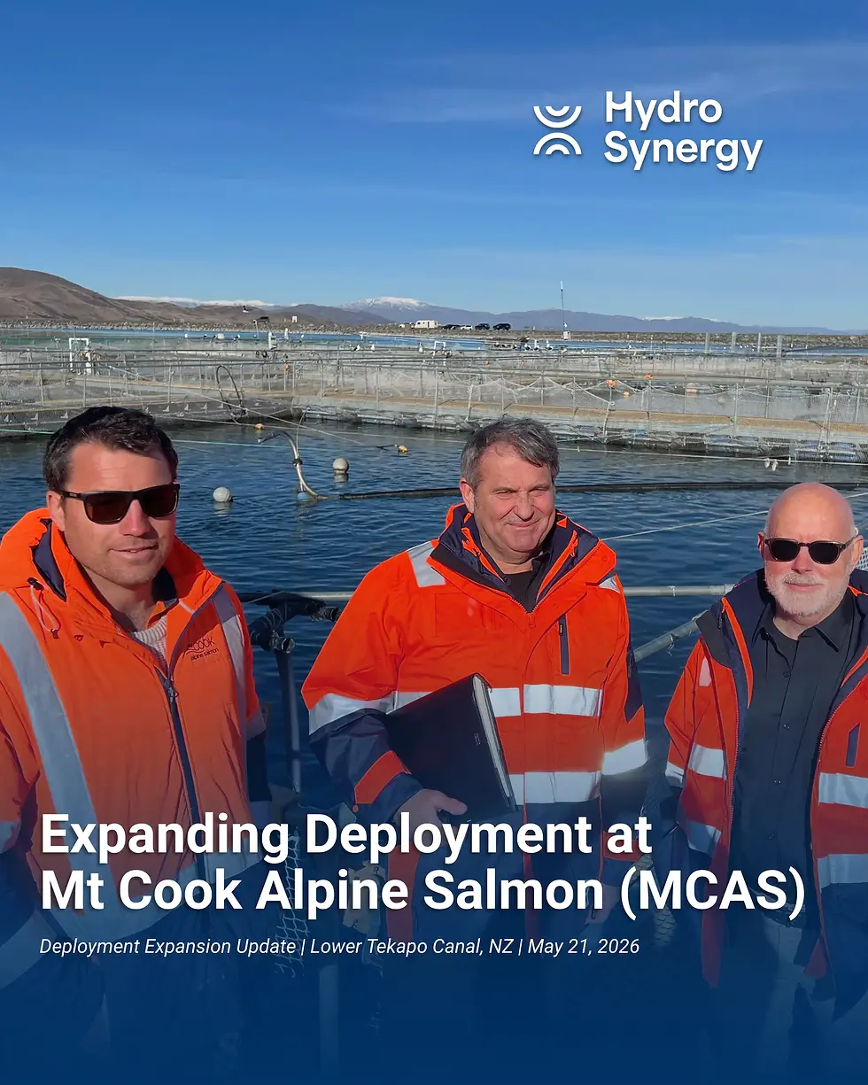 Expanding Deployment at Mt Cook Alpine Salmon 