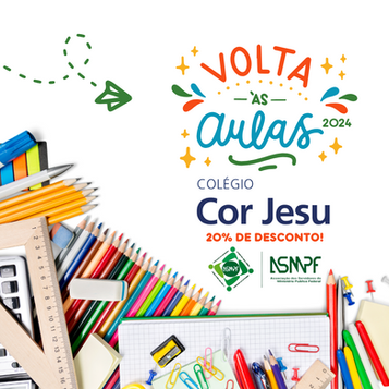 COLÉGIO COR JESU! APROVEITE NOSSOS CONVÊNIOS.