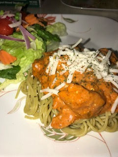 Chicken and Sausage Pasta Rosa