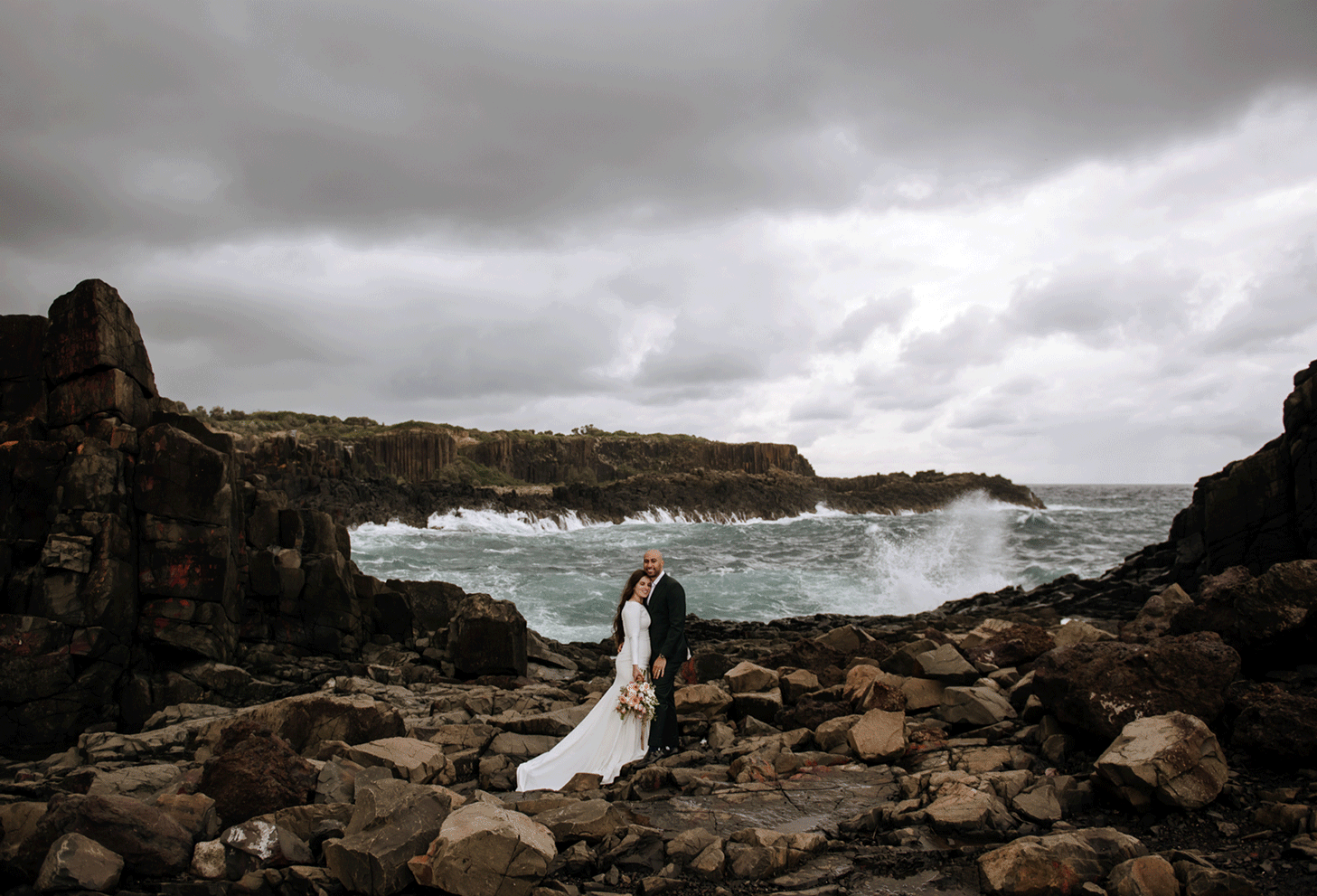 Bombo, Kiama NSW, wedding couple, elopement