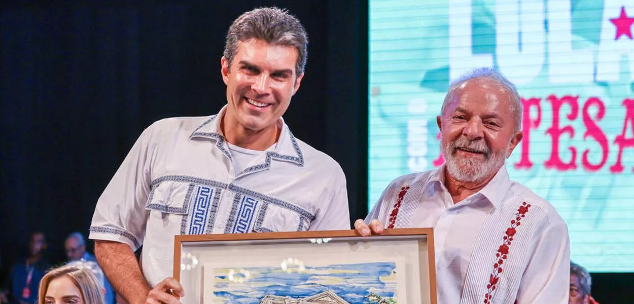 Lula, presidente do Brasil e Helder Barbalho, governador do Pará