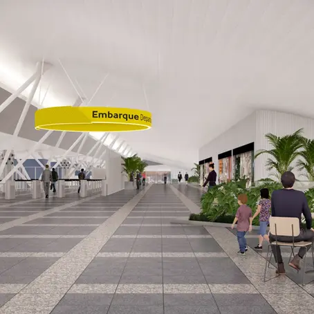 Aeroporto de Belém terá área de embarque 3x maior para COP30