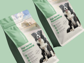 embalagens petfood monomaterial de alta barreira