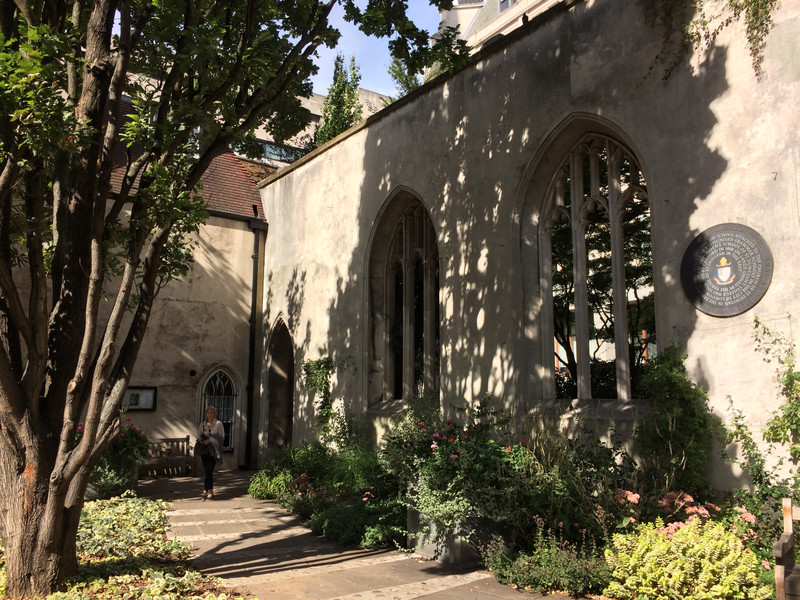 St Dunstan in the East Garden