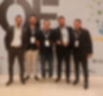 Carlaile, Vinícius, Cácio Silva, Filipe Bandeira e Natanael Nogueira