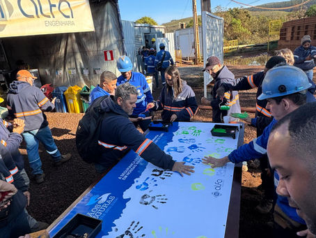 Conscientização e compromisso: colaboradores participam de ação especial sobre a importância das mãos