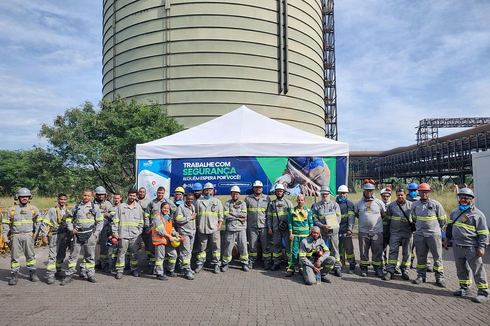 Conclusão de Obra / Alfa Refratários – Ternium: Mais um projeto entregue com excelência!