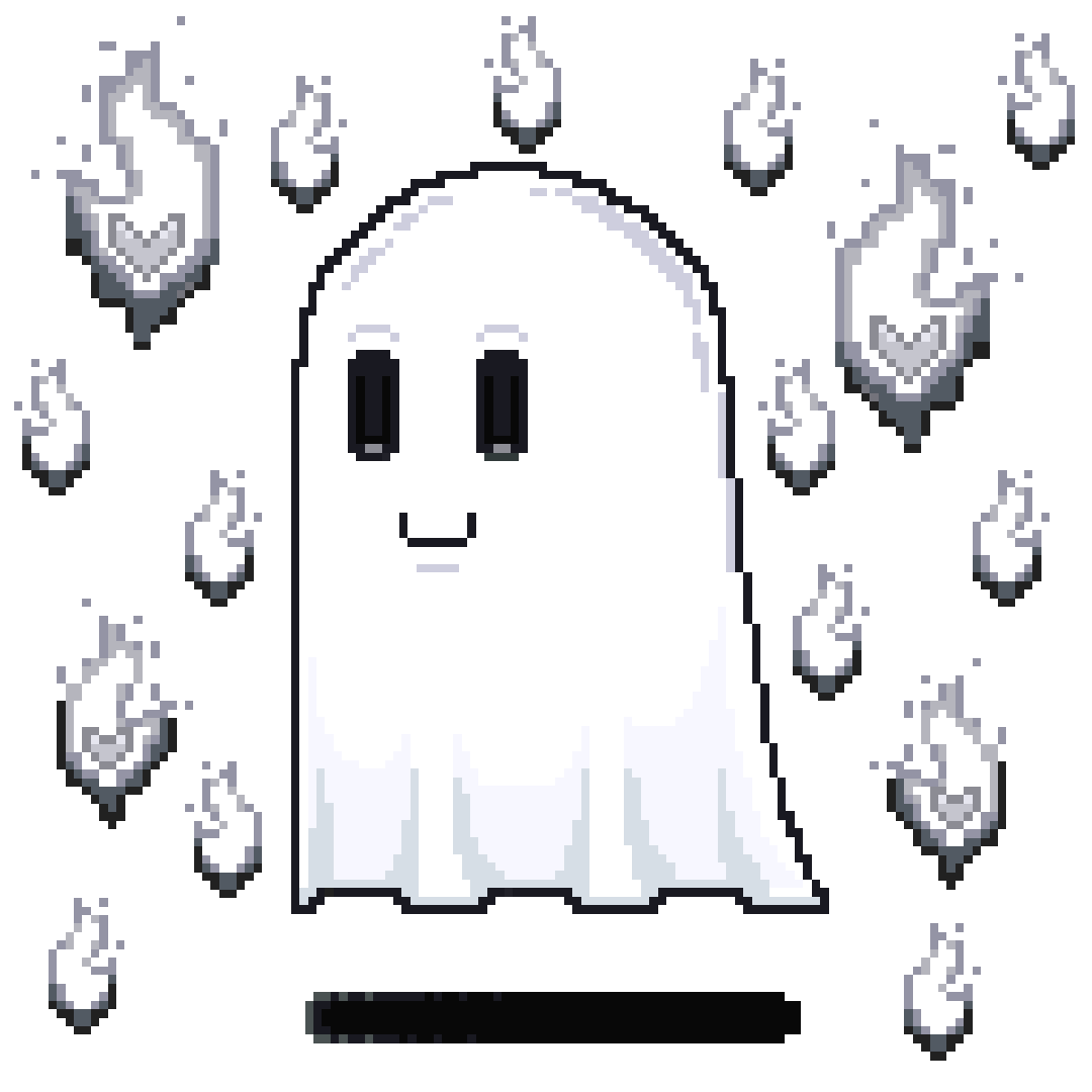 Ghost Animation: Grayscale