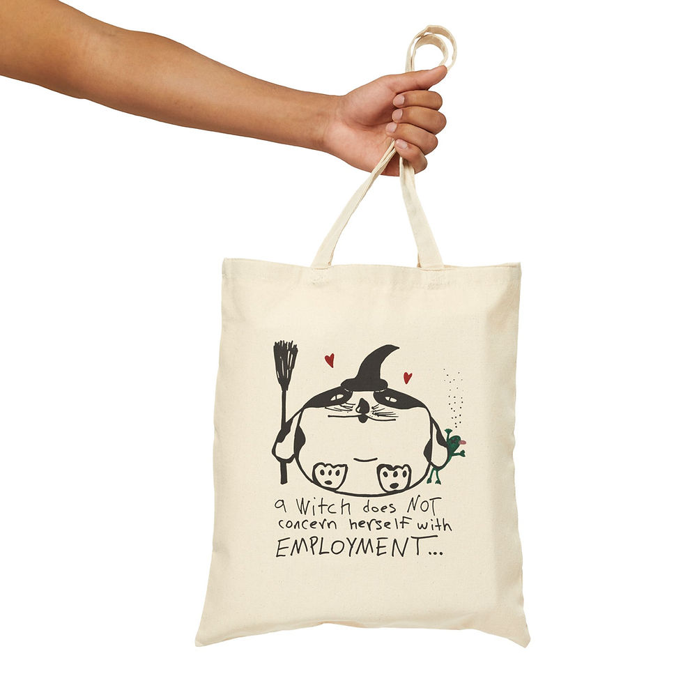 Thumbnail: WITCH TOTE BAG