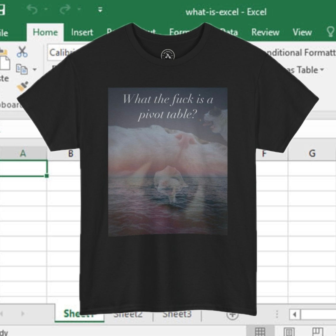 EXCEL AT NOTHING TEE