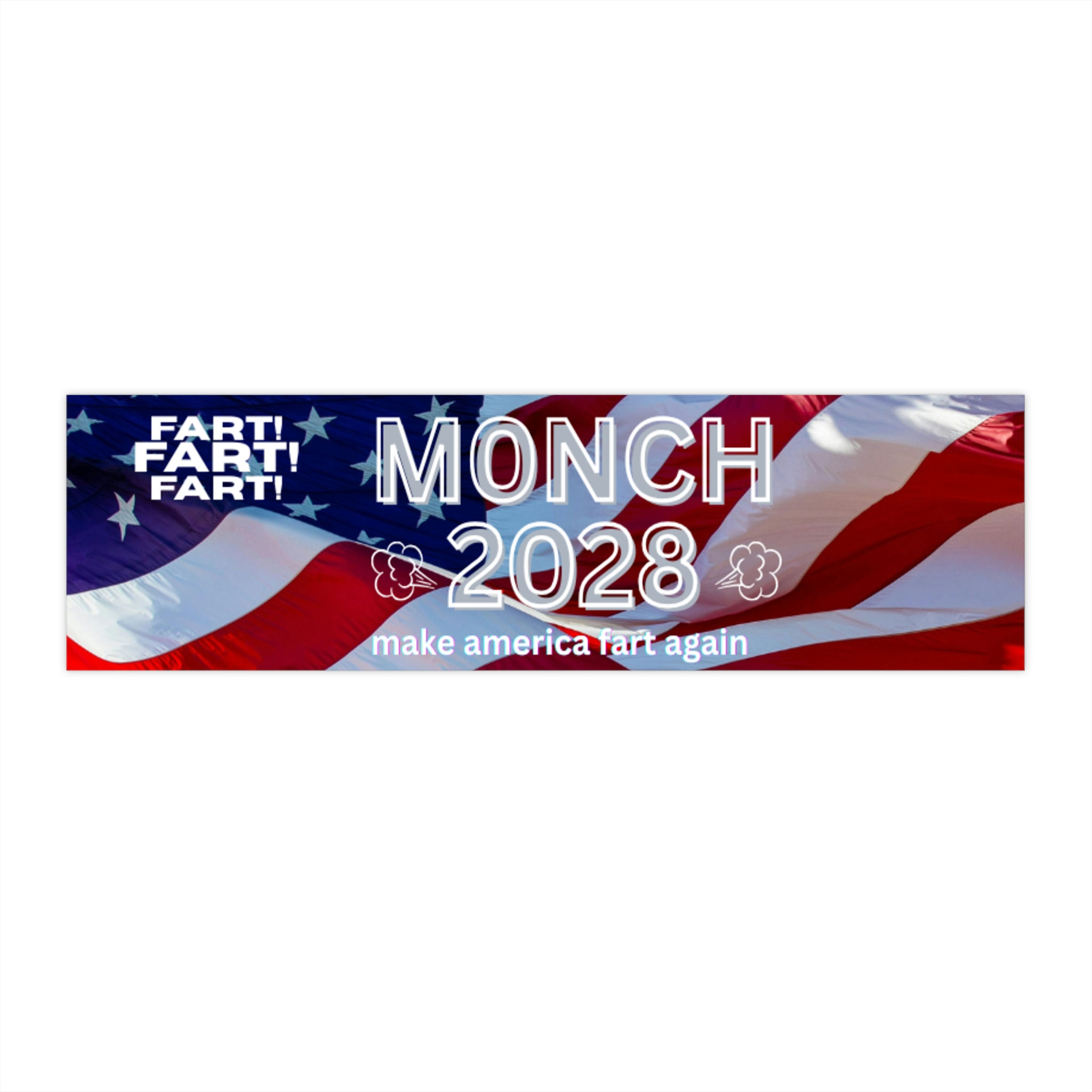 M0NCH 2028 BUMPER STICKER