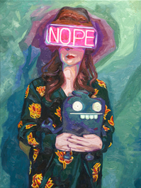 Oil painting, fine artist, decor, painter, minneapolis, traditional art, calm, art collecting, collector, collection, Fine Art, Contemporary Art, Canvas Art, Oil painting on a wall, surreal, liminal, eerie