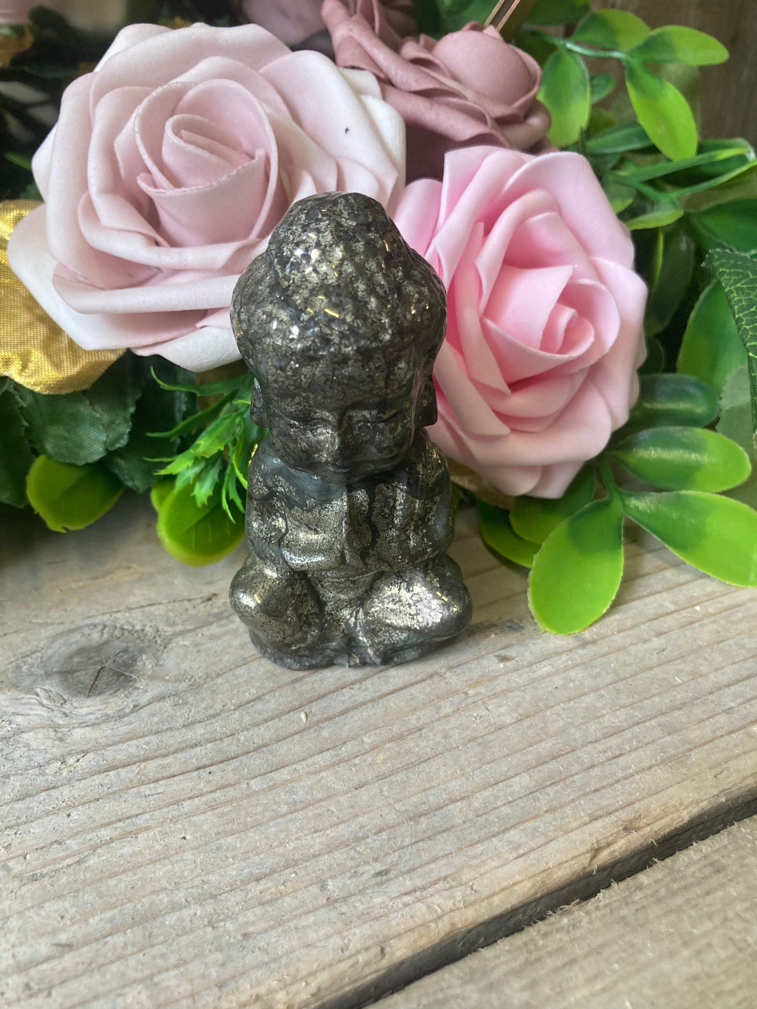Pyrite Buddha