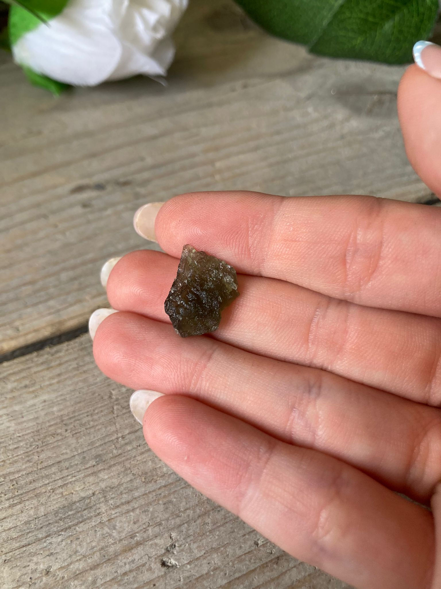 Moldavite Raw Piece