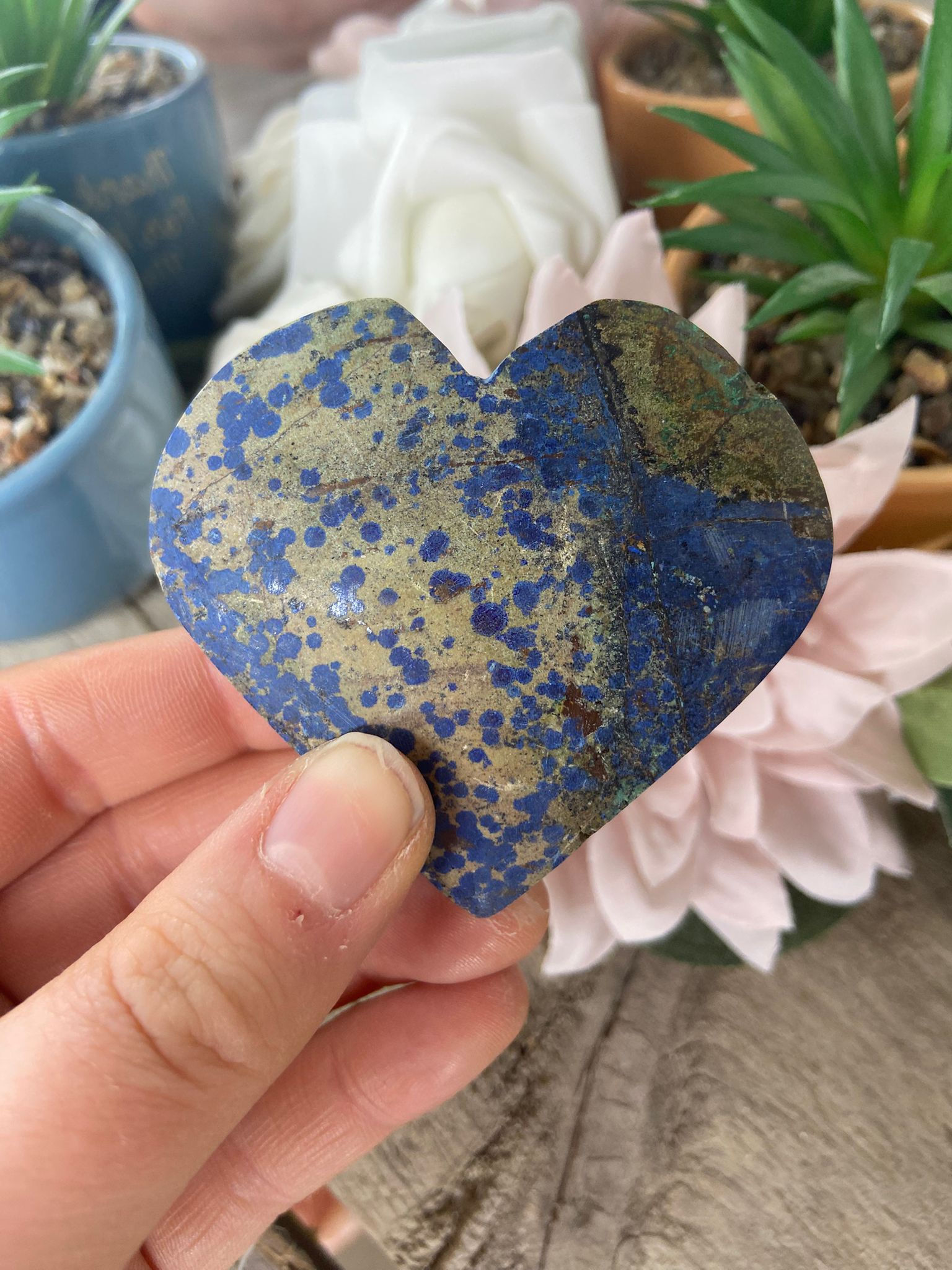 Azurite Heart