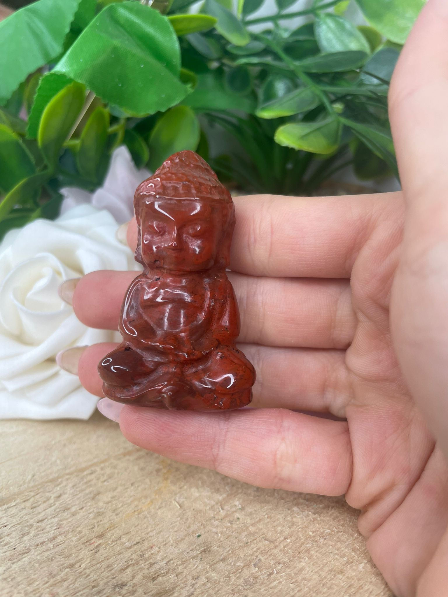 Red Jasper Buddha